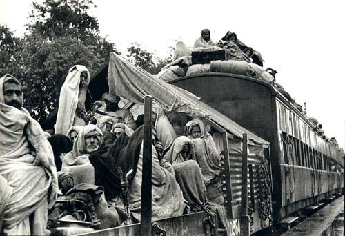 A train carries refugees during the Partition. Photo credit: Wikimedia Commons A train carries refugees during the Partition. Photo credit: Wikimedia Commons