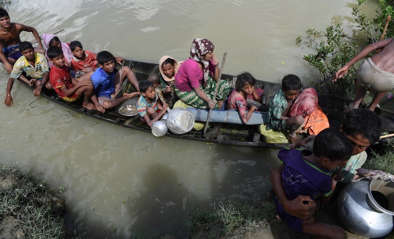 Amnesty International had urged Sheikh Hasina and Narendra Modi to address the Rohingya refugee crisis but they reportedly did not discuss the matter. Photo credit: AFP Amnesty International had urged Sheikh Hasina and Narendra Modi to address the Rohingya refugee crisis but they reportedly did not discuss the matter. Photo credit: AFP