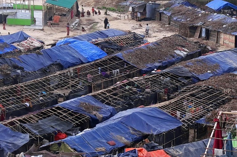 In Bangladesh, the Rohingya are housed in overcrowded, unsanitary camps. Photo credit: AFP In Bangladesh, the Rohingya are housed in overcrowded, unsanitary camps. Photo credit: AFP
